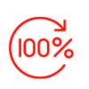 100%